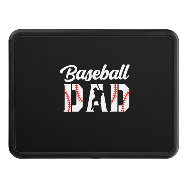 Grandfather Quotes | Baseball Dad Hitch Cover (Front)