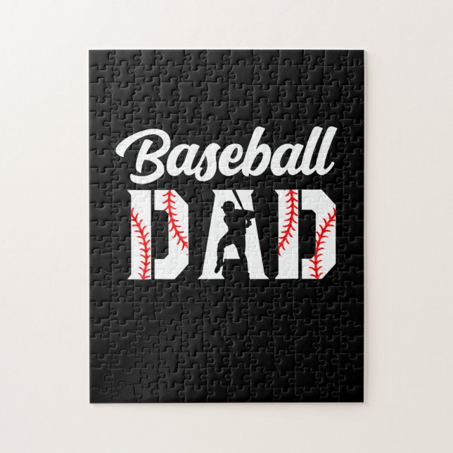 Grandfather Quotes | Baseball Dad Jigsaw Puzzle (Vertical)