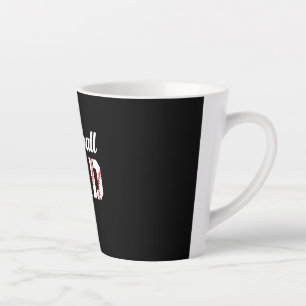 Grandfather Quotes Baseball Dad Latte Mug