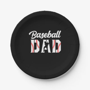 Grandfather Quotes Baseball Dad Paper Plates