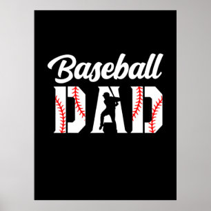 Grandfather Quotes Baseball Dad Poster