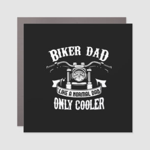Grandfather Quotes Best Biker Dad Car Magnet