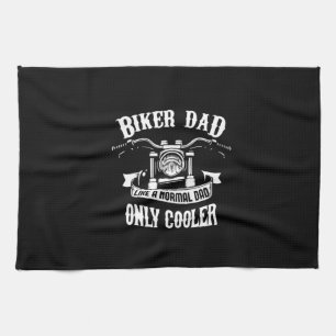 Grandfather Quotes Best Biker Dad Kitchen Towel