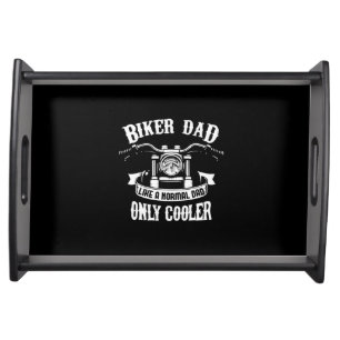 Grandfather Quotes Best Biker Dad Serving Tray