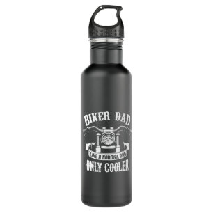 Grandfather Quotes   Best Biker Dad Stainless Steel Water Bottle