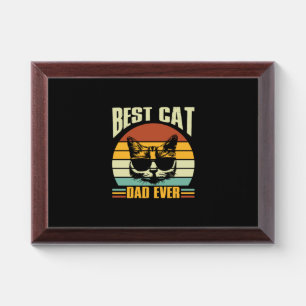 Grandfather Quotes   Best Cat Dad Ever Award Plaque