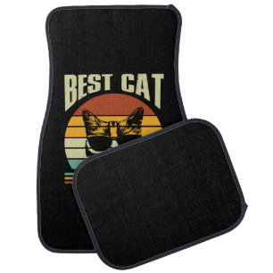 Grandfather Quotes Best Cat Dad Ever Car Floor Mat