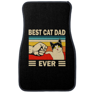 Grandfather Quotes Best Cat Dad Ever Car Floor Mat
