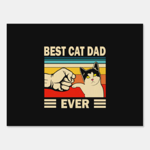 Grandfather Quotes   Best Cat Dad Ever Sign