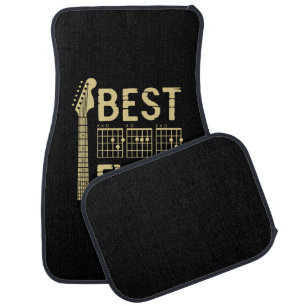 Grandfather Quotes   Best Dad Guitar Ever Car Floor Mat