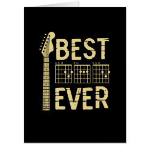 Grandfather Quotes   Best Dad Guitar Ever Card