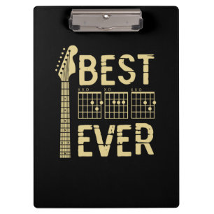 Grandfather Quotes Best Dad Guitar Ever Clipboard