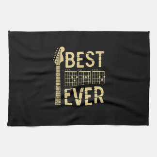 Grandfather Quotes | Best Dad Guitar Ever Kitchen Towel