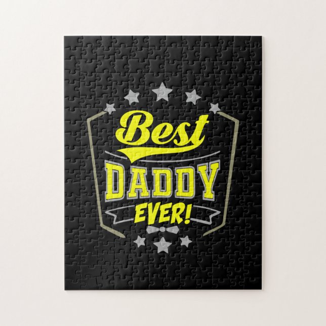 Grandfather Quotes | Best Daddy Ever Jigsaw Puzzle (Vertical)