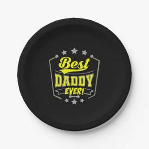 Grandfather Quotes   Best Daddy Ever Paper Plates