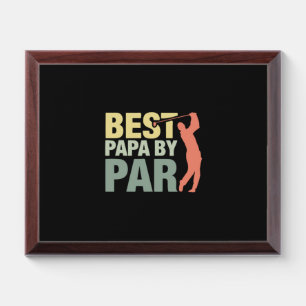 Grandfather Quotes Best Papa By Par Golf Award Plaque