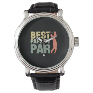 Grandfather Quotes Best Papa By Par Golf Watch