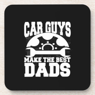 Grandfather Quotes   Car Guys Make The Best Dads Beverage Coaster