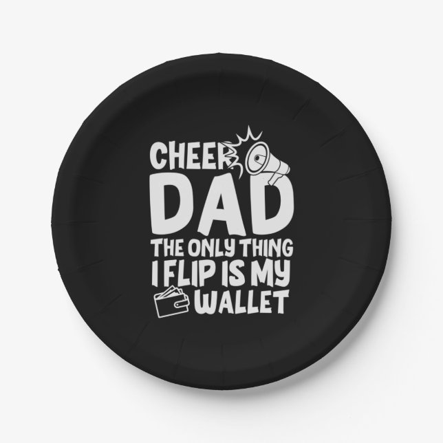 Grandfather Quotes | Cheer Dad The Only Thing Paper Plates (Front)