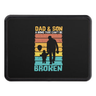 Grandfather Quotes Dad And Son Hitch Cover
