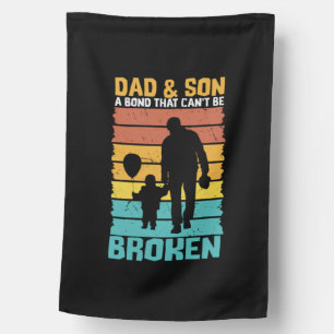Grandfather Quotes Dad And Son House Flag