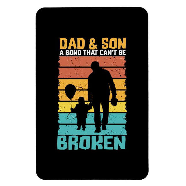 Grandfather Quotes | Dad And Son Magnet (Vertical)
