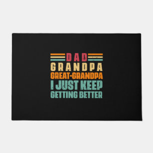 Grandfather Quotes Dad Great Grandpa Doormat
