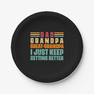 Grandfather Quotes   Dad Great Grandpa Paper Plates
