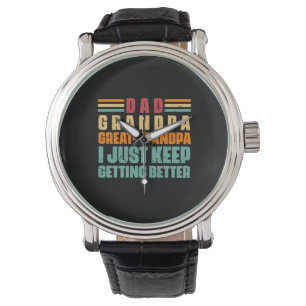 Grandfather Quotes Dad Great Grandpa Watch