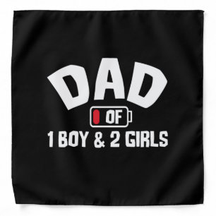 Grandfather Quotes Dad Of One Boy Bandana