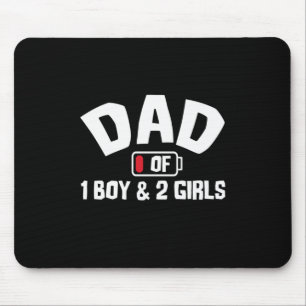 Grandfather Quotes Dad Of One Boy Mouse Pad