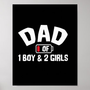 Grandfather Quotes Dad Of One Boy Poster