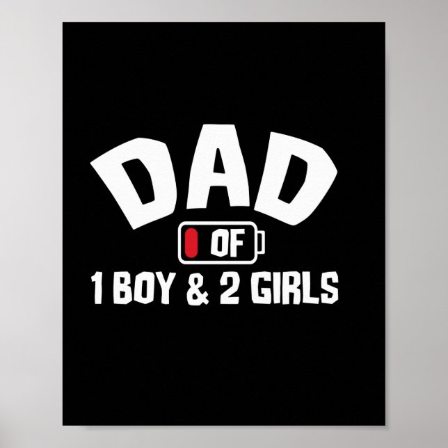 Grandfather Quotes | Dad Of One Boy Poster (Front)