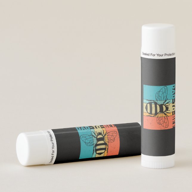 Grandfather Quotes | Dad To Bee Lip Balm (Front)