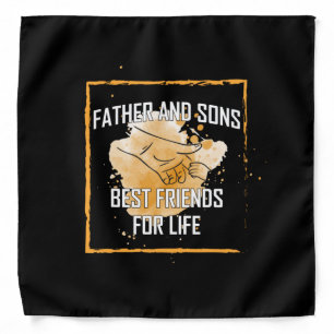 Grandfather Quotes   Father And Sons Best Friend Bandana