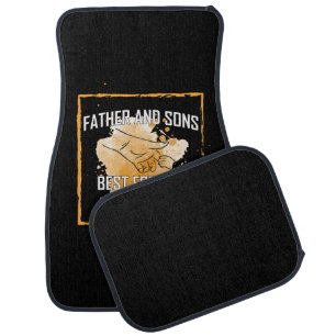 Grandfather Quotes Father And Sons Best Friend Car Floor Mat