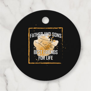 Grandfather Quotes Father And Sons Best Friend Favor Tags