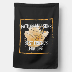 Grandfather Quotes   Father And Sons Best Friend House Flag