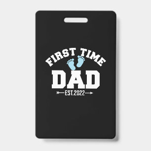 Grandfather Quotes First Time Dad 2022 Badge