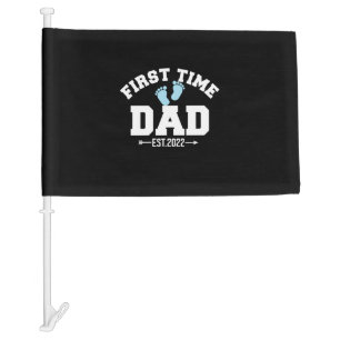 Grandfather Quotes First Time Dad 2022 Car Flag