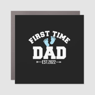 Grandfather Quotes   First Time Dad 2022 Car Magnet