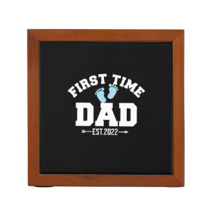 Grandfather Quotes First Time Dad 2022 Desk Organizer