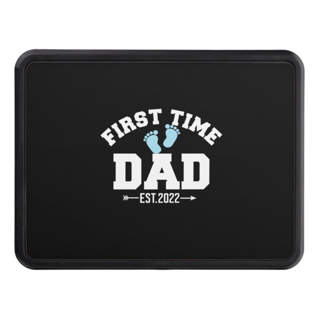 Grandfather Quotes | First Time Dad 2022 Hitch Cover (Front)