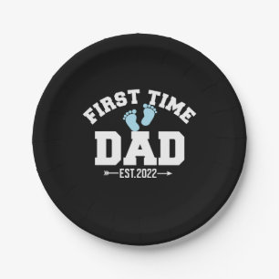 Grandfather Quotes First Time Dad 2022 Paper Plates