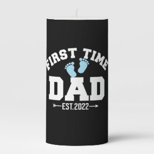 Grandfather Quotes   First Time Dad 2022 Pillar Candle