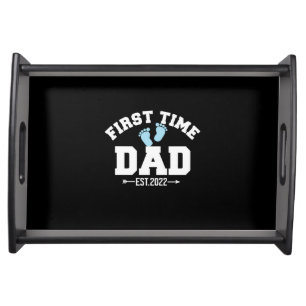 Grandfather Quotes First Time Dad 2022 Serving Tray