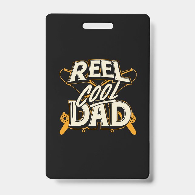 Grandfather Quotes | Fishing Cool Dad Badge (Front)