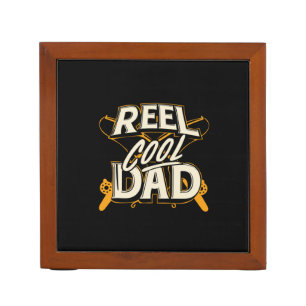 Grandfather Quotes Fishing Cool Dad Desk Organizer