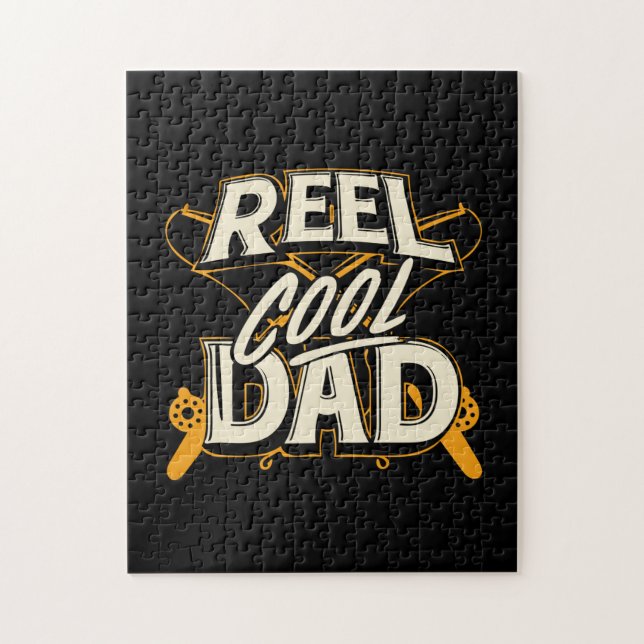 Grandfather Quotes | Fishing Cool Dad Jigsaw Puzzle (Vertical)