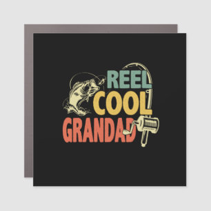 Grandfather Quotes   Fishing Cool Grandad Car Magnet